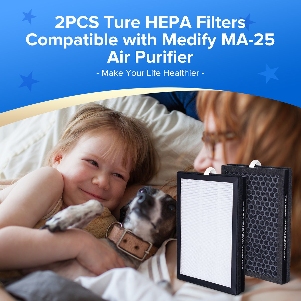 True HEPA H13 filter（XR500-FE-AROMA)